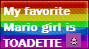 My favorite mario girl is Toadette Stamp by princess--magician