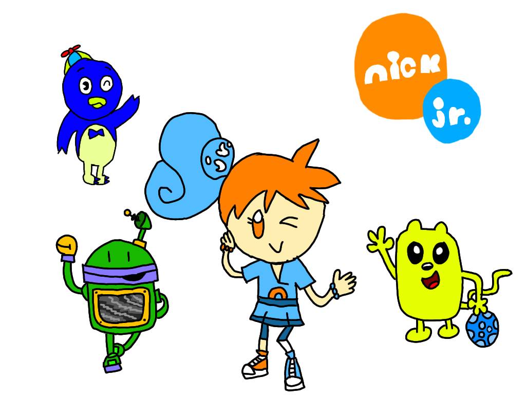 Nick Jr. Computer Flickr Library My Childhood: Nick Jr. by Jigglypuffy08 on DeviantArt