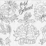 old school roses