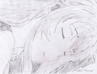 Asuna Sleeping (Sword Art Online)