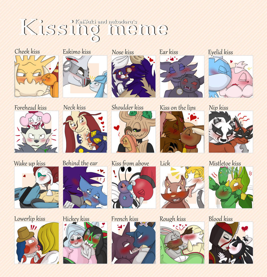 KissingMemeTemplate by KaiSuki on DeviantArt