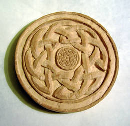Carved Celtic Tree Of Life unpainted