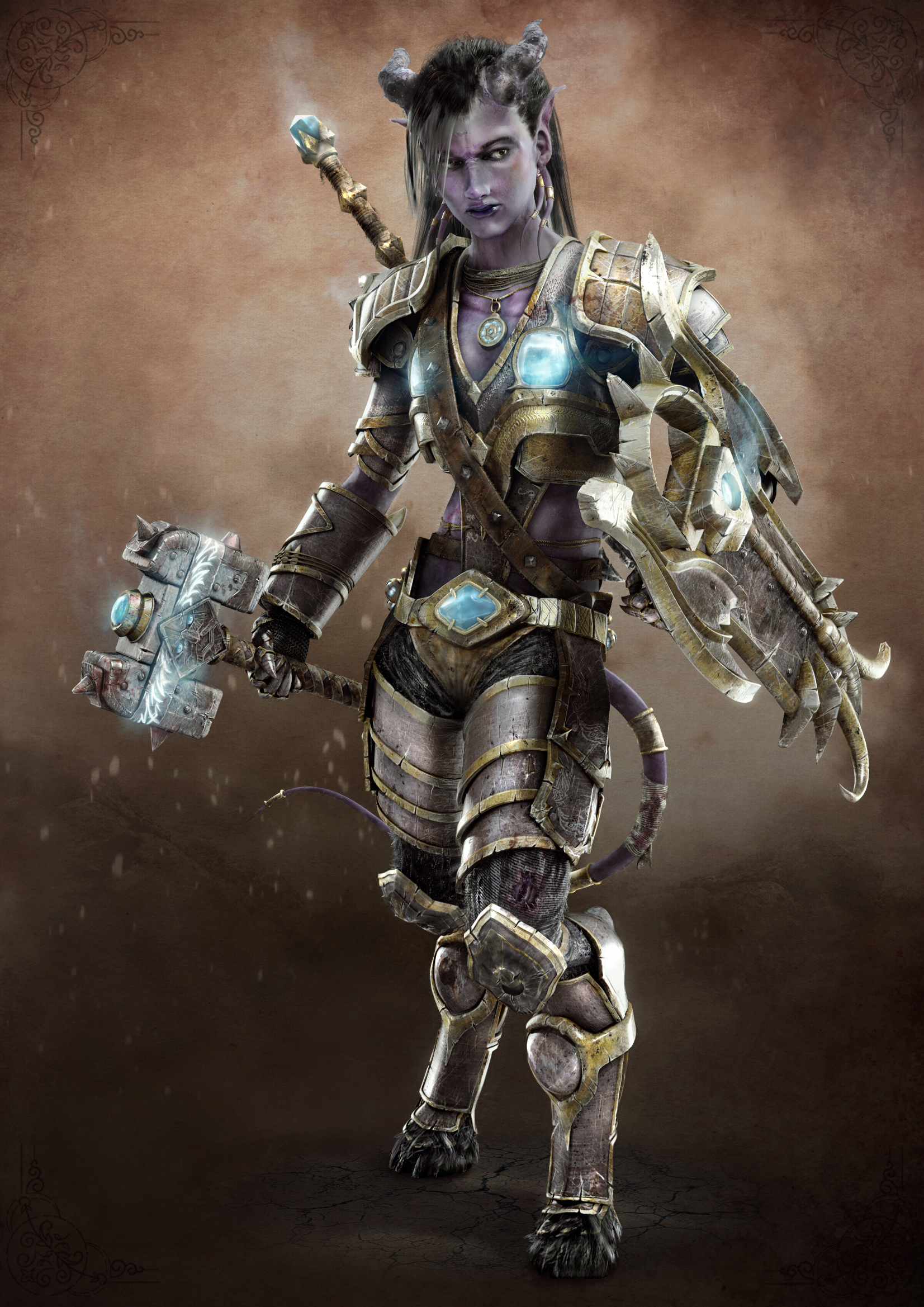 photo Paladin Wow Fan Art draenei paladin wow fan art by morxx