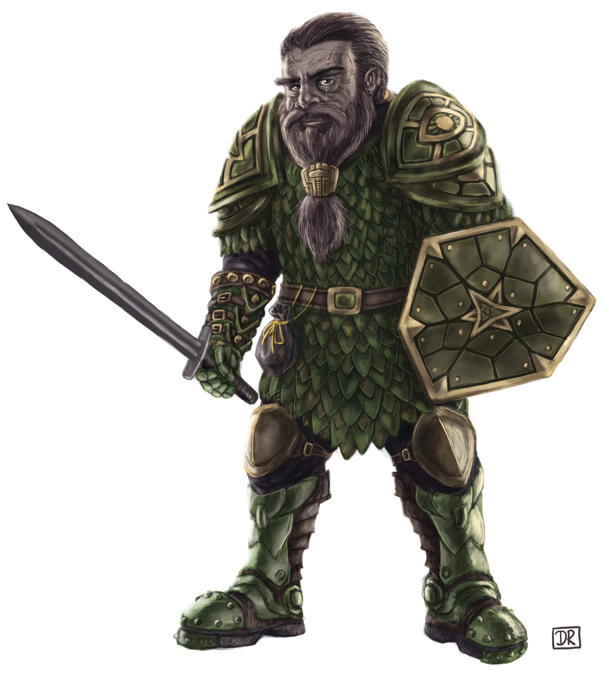 Dwarf Fighter Colour