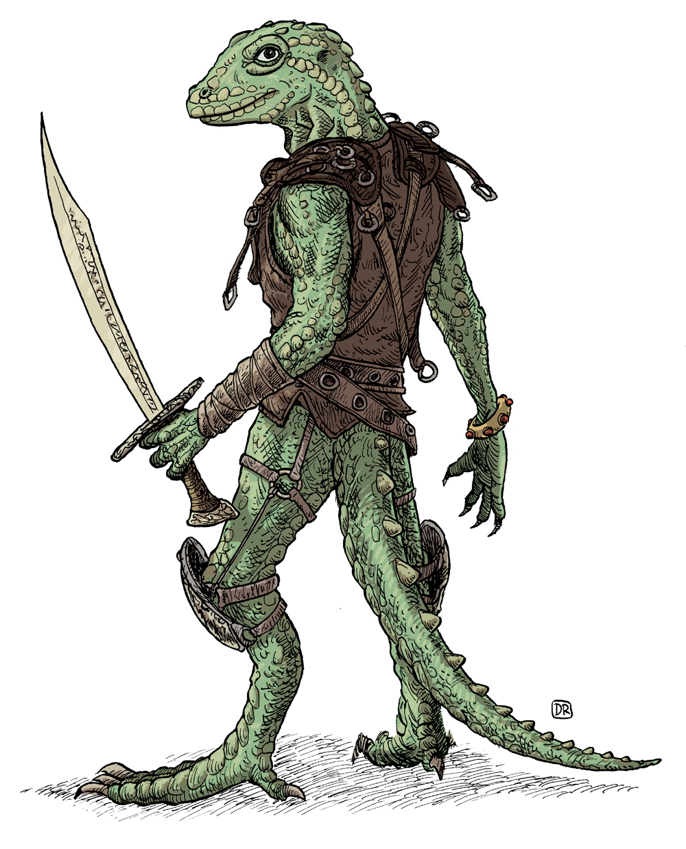 Lizardman by Domigorgon on DeviantArt