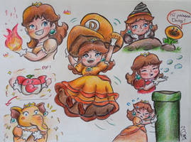 Princess Daisy in Super Mario Wonder 