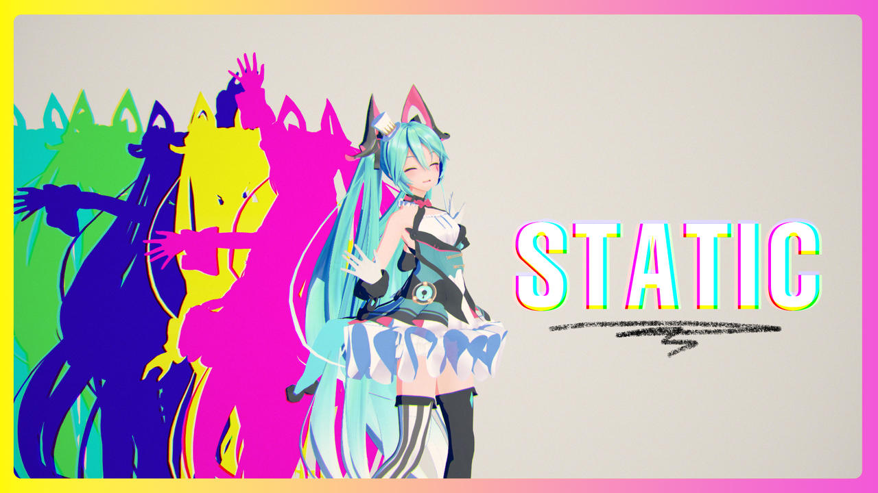 MMD PV STATIC MIKU by MMDLucaP on DeviantArt