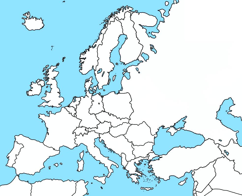 Mapa 1990 Map of Europe 1949-1990 by MineTNTbG on DeviantArt