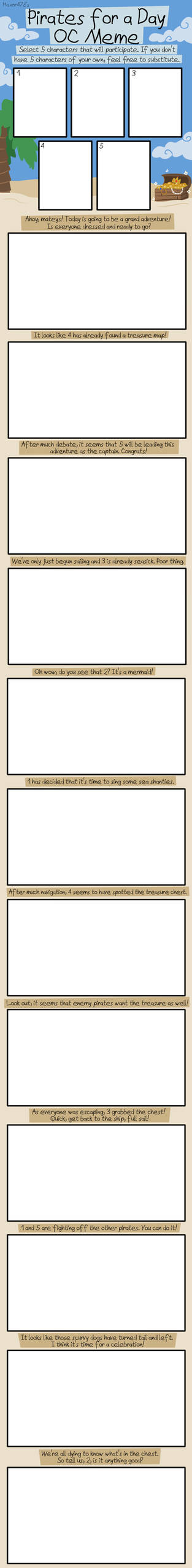 Pirates For A Day Oc Meme Blank Meme By Haxor478 On Deviantart Pirates For A Day Oc Meme Blank Meme By Haxor478 On Deviantart