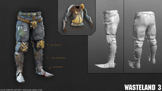 Wasteland 3 - Knight Legs CA