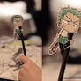 zoro chibi paper child