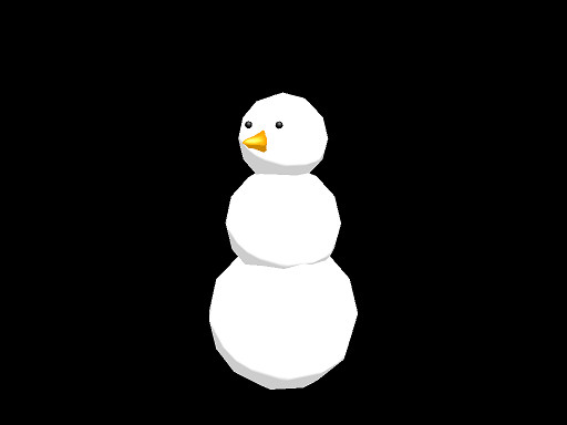 MMD newcomer Snowman