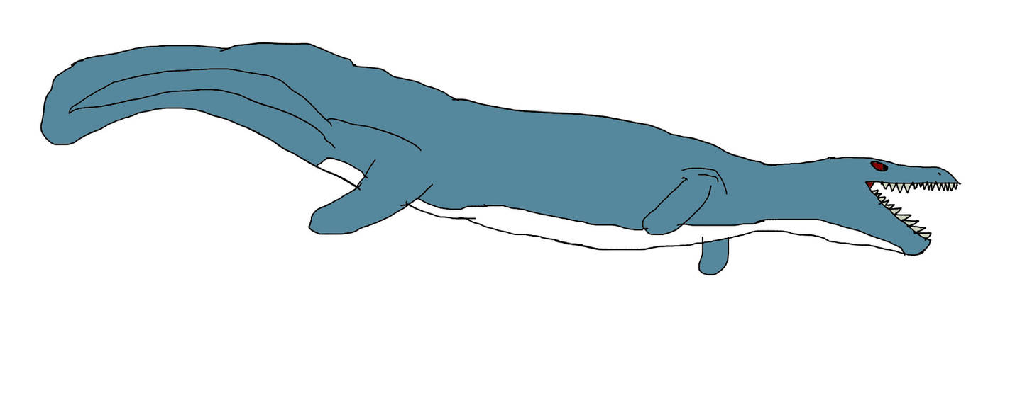 Mosasaurus by ZackGodzillafan2008 on DeviantArt