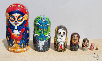 The Book of Life Nesting Doll Set