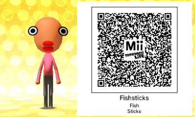 Day 1 QR Code for Fishsticks from Poofesure by pachan2d on DeviantArt