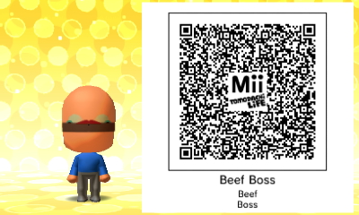 Beef Enter Code Day 1 QR Code for Beef Boss from Poofesure by pachan2d on DeviantArt
