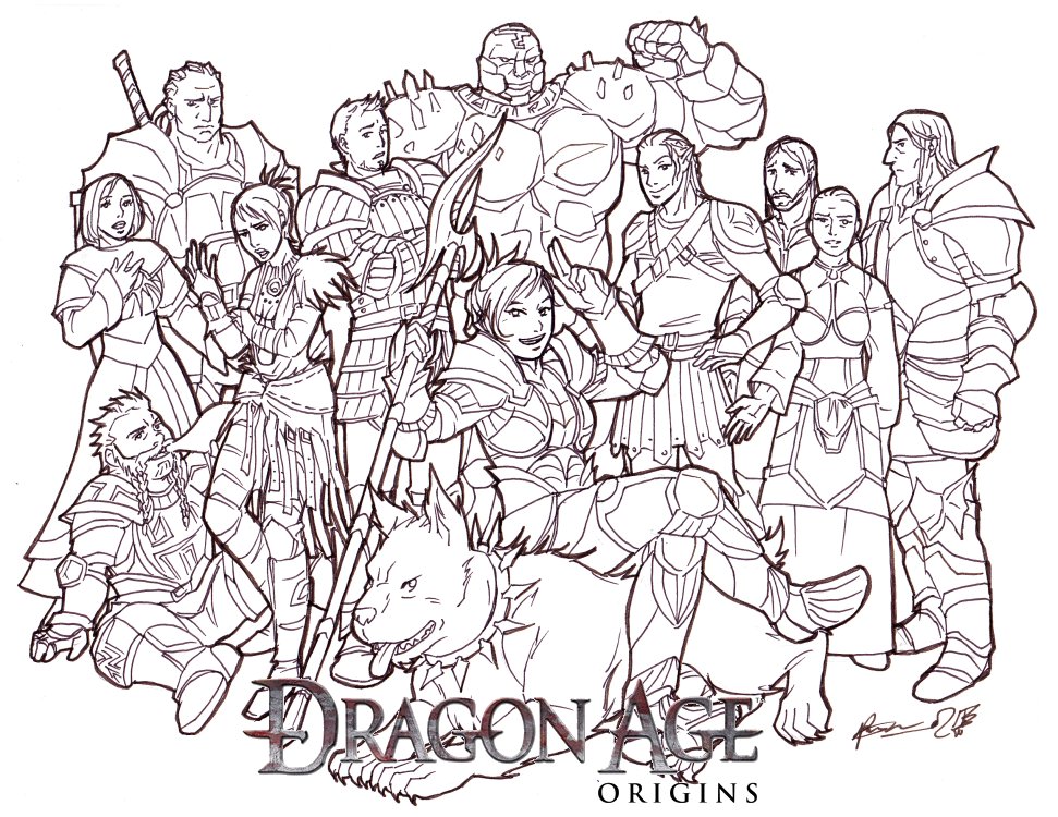 Dragon Age: Origins by Kitewing on DeviantArt