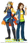 Solar Cat - hero and civilian by Meibatsu
