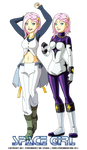 Space Girl - princess and hero by Meibatsu
