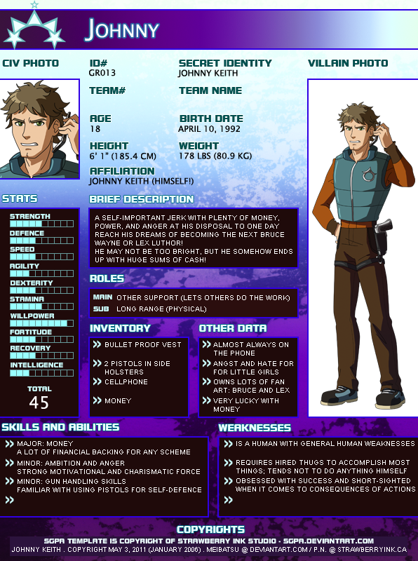 SGPA-YoungJustice - Johnny by Meibatsu
