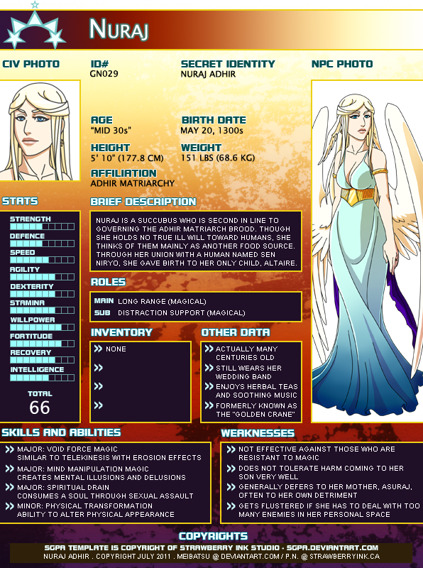 SGPA - Young Justice - Nuraj by Meibatsu
