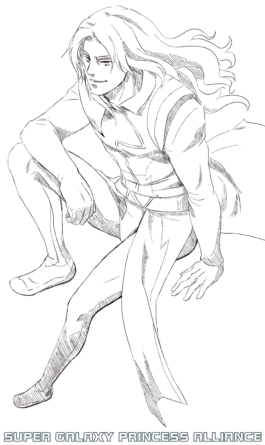 Aftershock lineart by Meibatsu