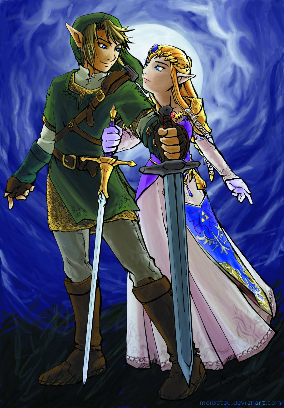 Link and Zelda C