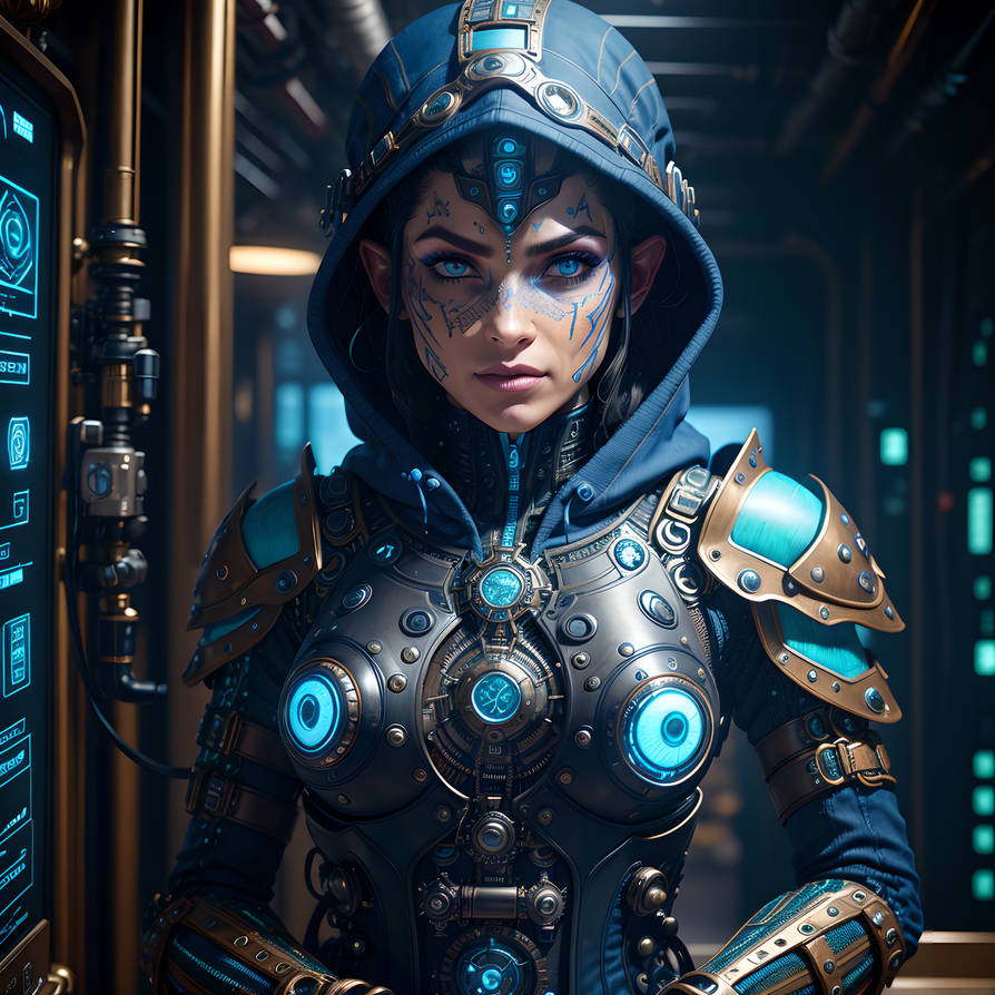 Steampunk Hacker by Sarah-Lady-Death on DeviantArt