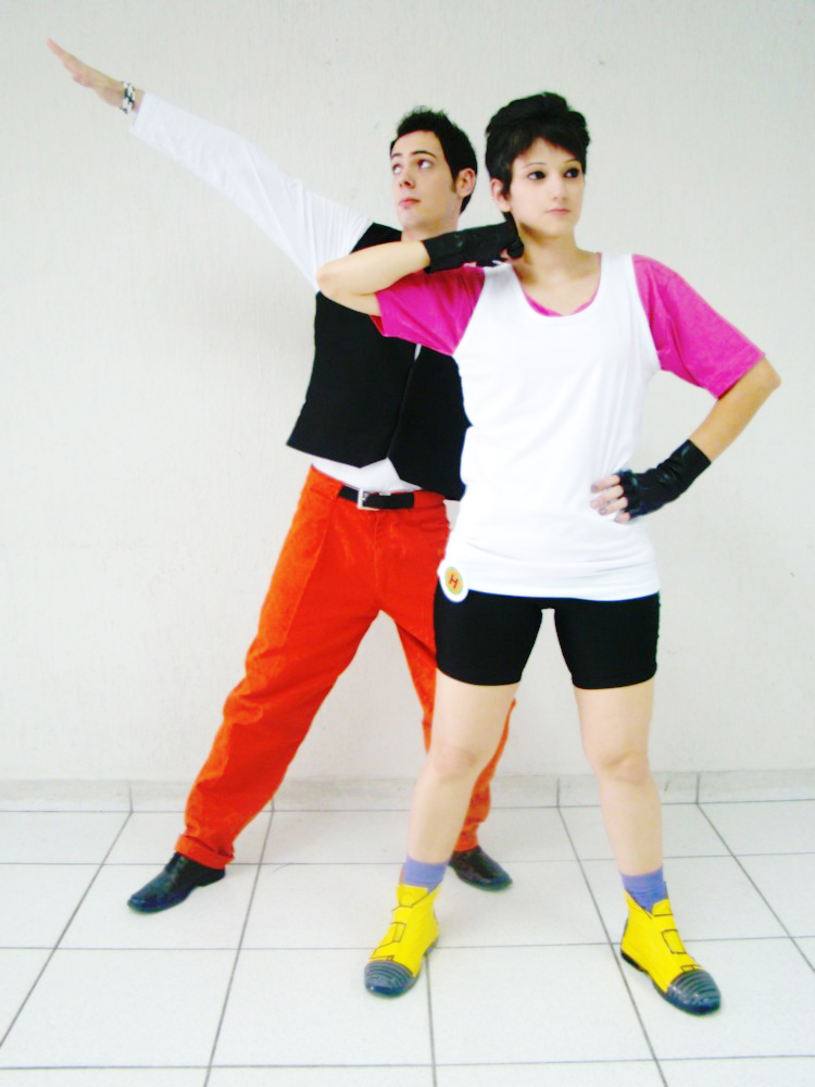 Dragon Ball - Videl and Gohan