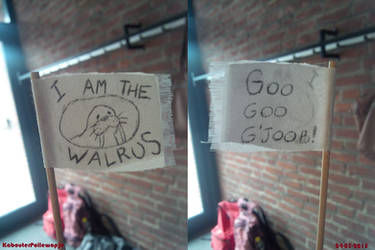 I Am The Walrus Flag