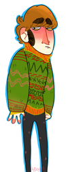 Fluffy Christmas Sweater by KabouterPollewop