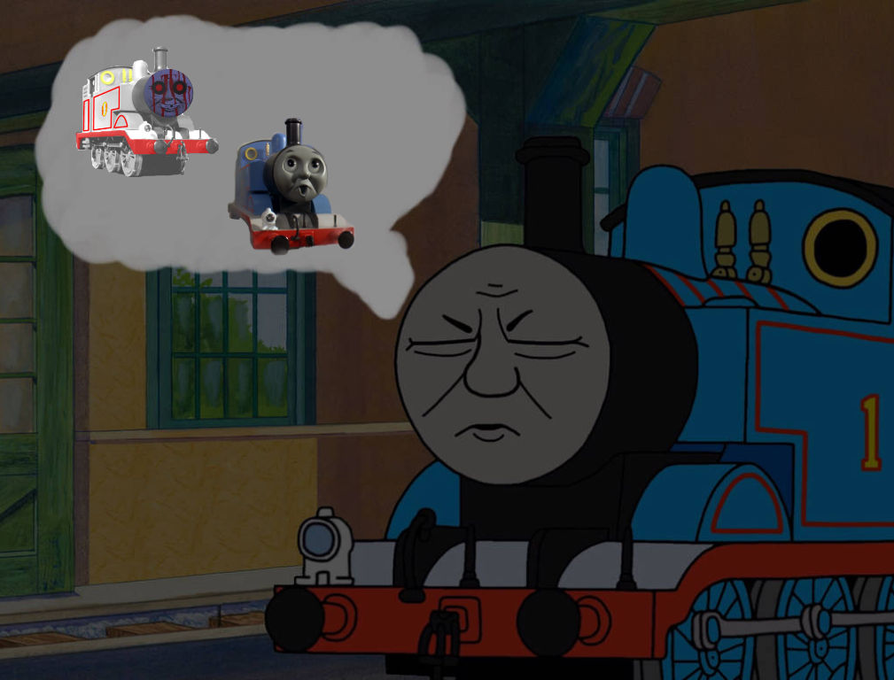Thomas nightmare of Timothy the ghost engine by LPStheforestengine on ...