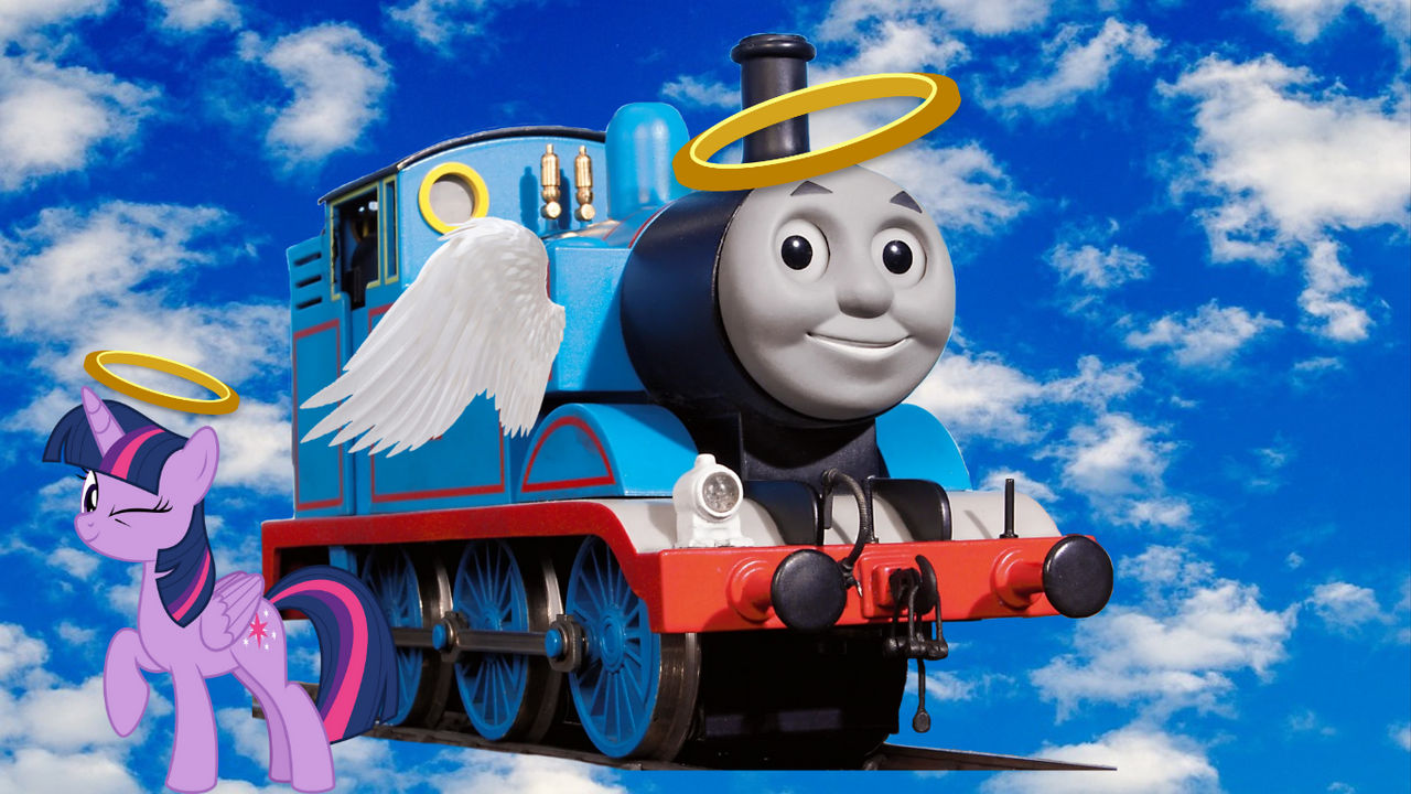 Thomas And Twilight Sparkle As Angels By LPStheforestengine On DeviantArt thomas-and-twilight-sparkle-as-angels-by-lpstheforestengine-on-deviantart