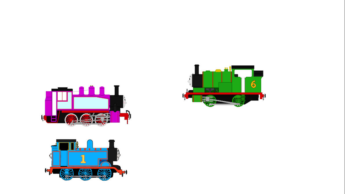 The 3 tank engines by LPStheforestengine on DeviantArt