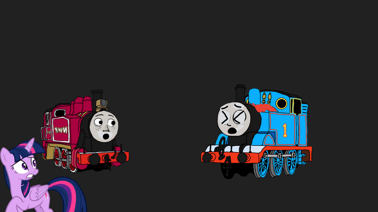 Sodor fallout Au Thomas's boiler explosion by LPStheforestengine on ...
