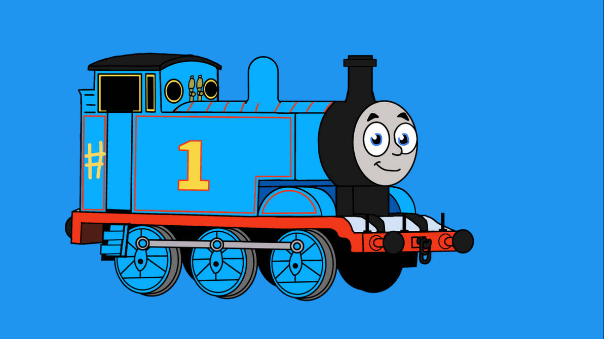 Thomas with a hashtag in a 2.0 style by LPStheforestengine on DeviantArt
