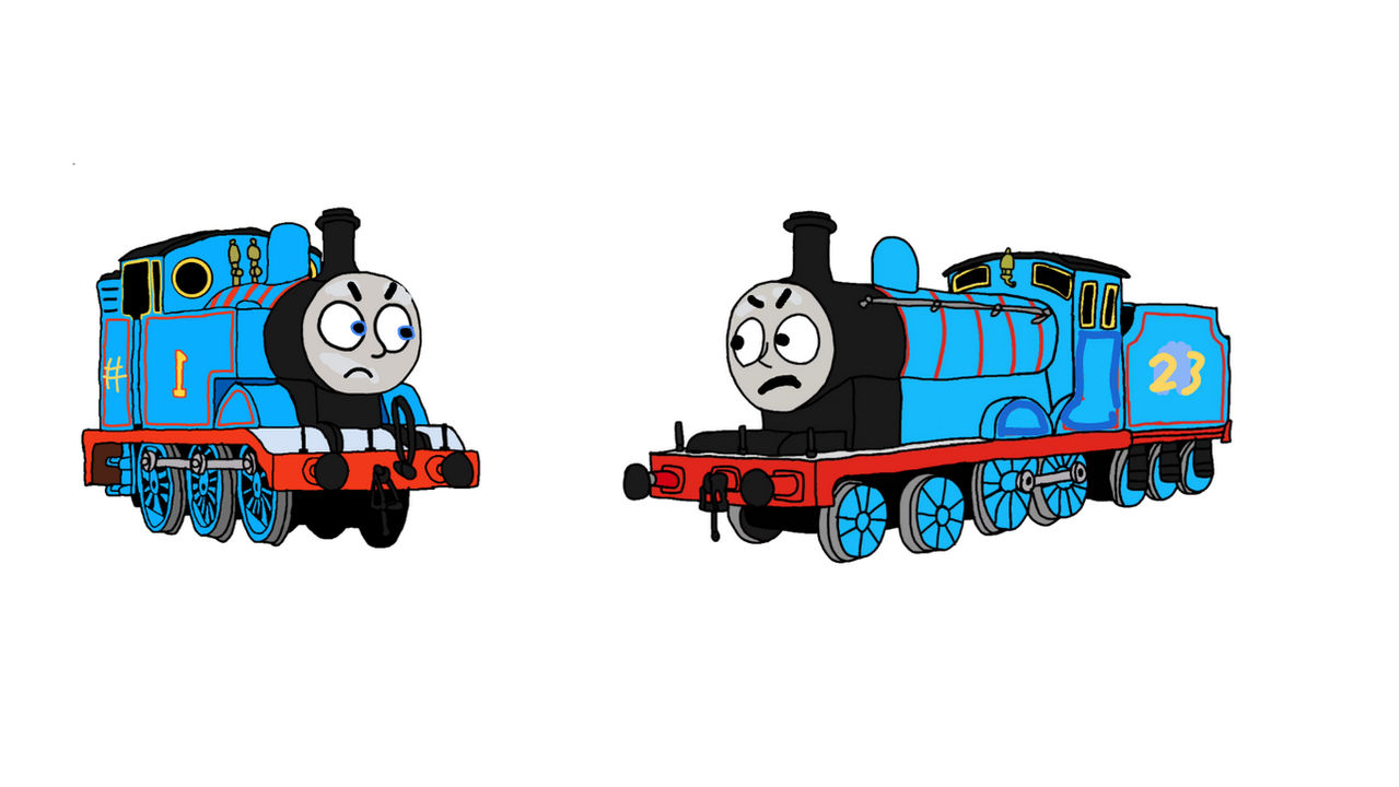 Thomas with a hashtag confronts Jaden by LPStheforestengine on DeviantArt