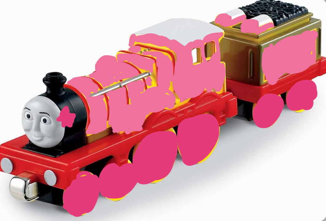 Krystelle the pink engine by LPStheforestengine on DeviantArt