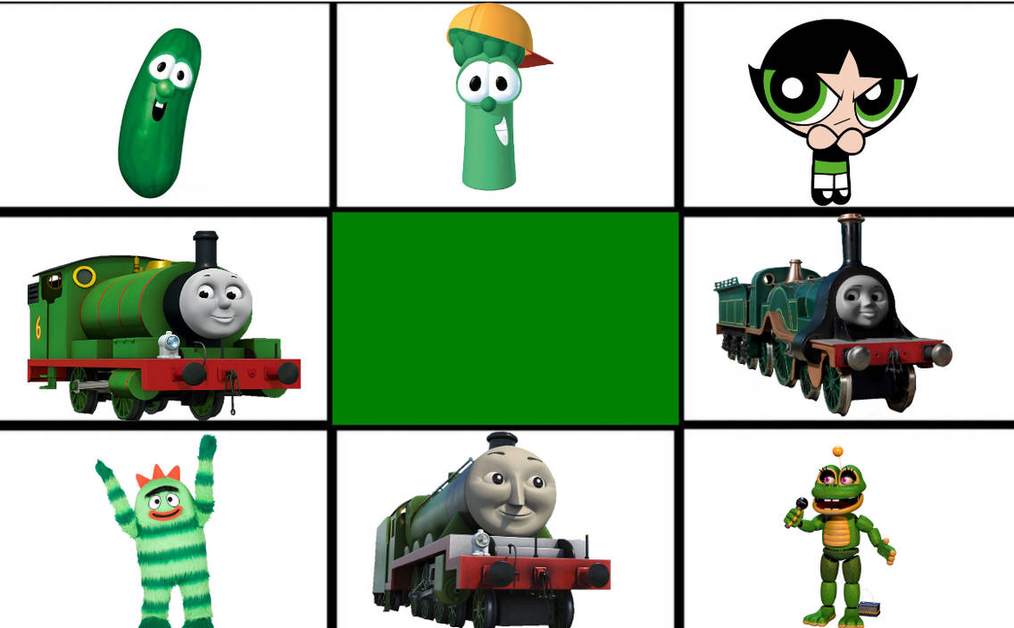 my favorite green characters by LPStheforestengine on DeviantArt