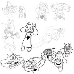 Ralsei Doodles