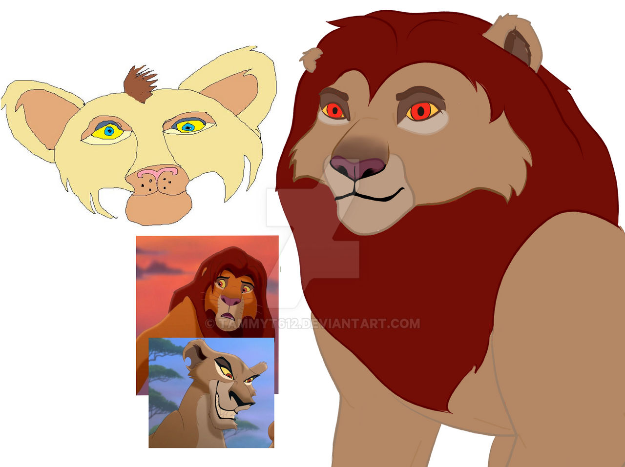 Simba And Zira Hooked Up 2009-2019 by TammyT612 on DeviantArt