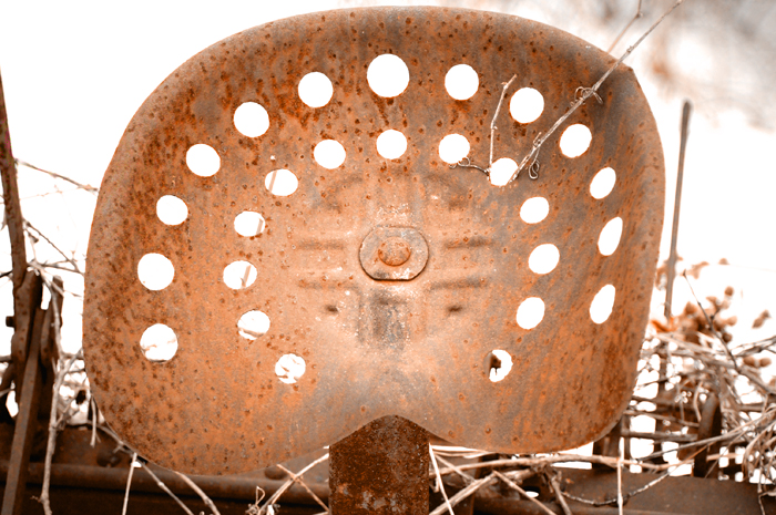 vintage tractor