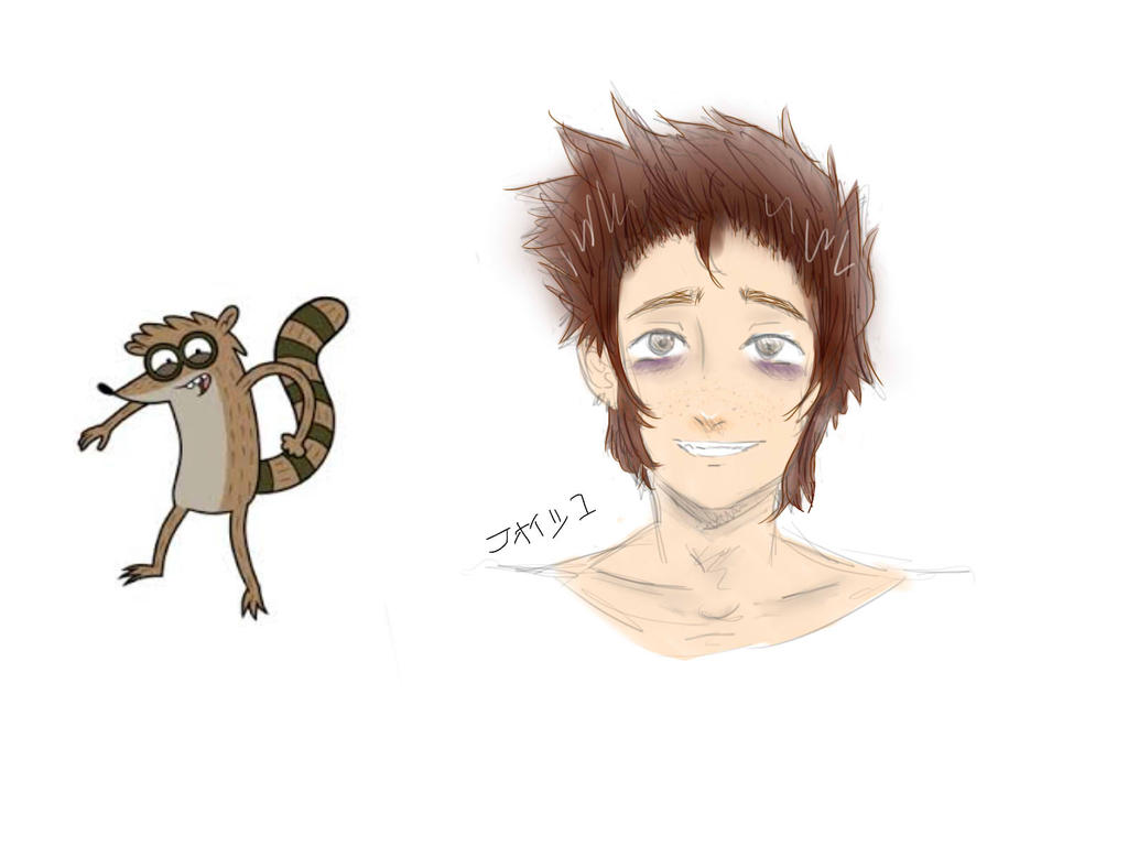 Rigby by Zombirella-chan on DeviantArt