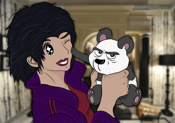 Regina Mills meets Evil Panda