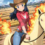 Cowgirl Dawn on Rapidash