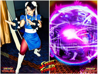 Chun-li cosplay edit