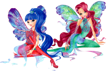 Musa et Layla Dreamix - World of Winx 1