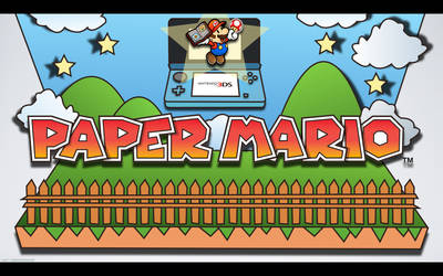 Paper Mario 3DS - Wall