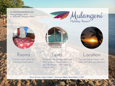 Mulangeni Resort Concept