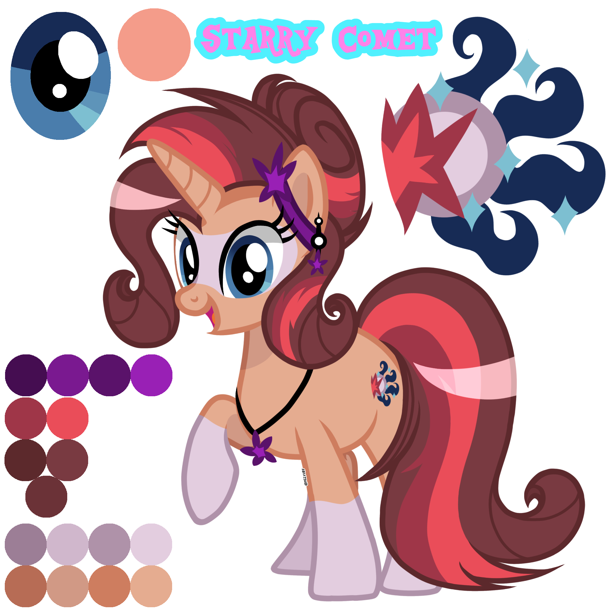 MLP:FiTOW fillyianaVERSE Starry Comet by fillychu